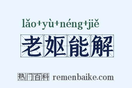 老妪能解是什么意思的图片